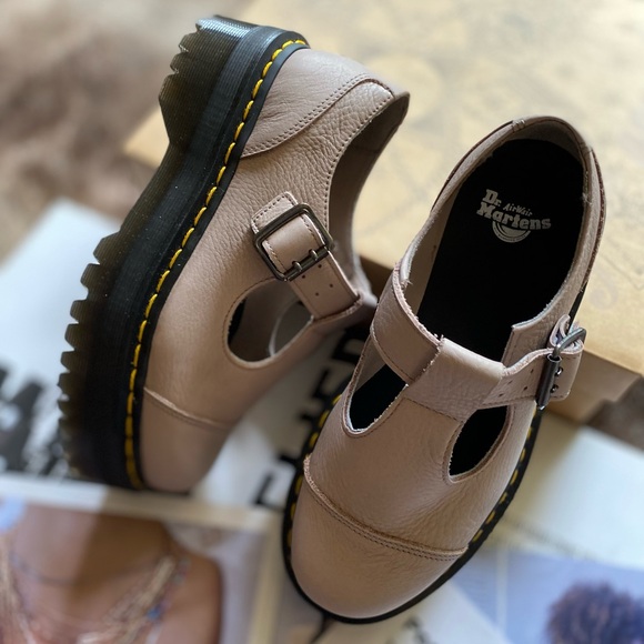 Dr. Martens Bethan T-Bar Platform Shoe - Picture 9 of 10